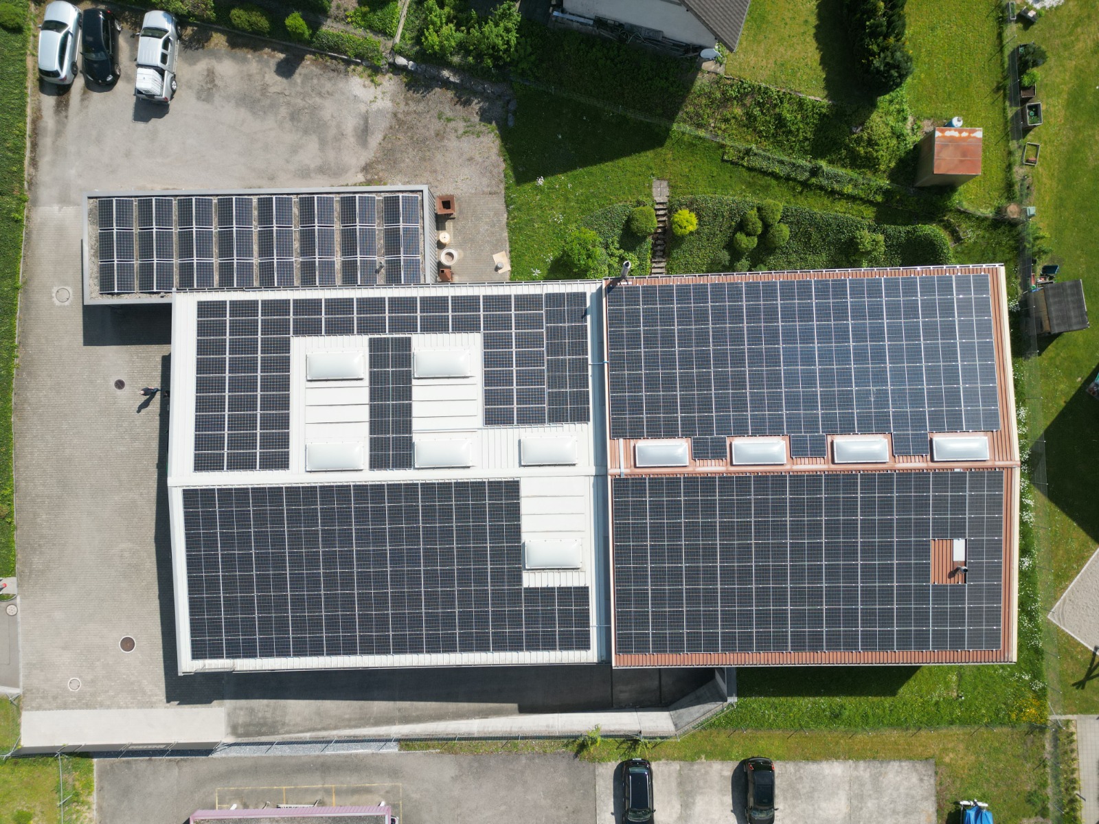 Projektaufnahme: Bürglen – 120.6 kWp PV